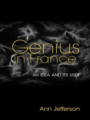 cover image of Genius in France